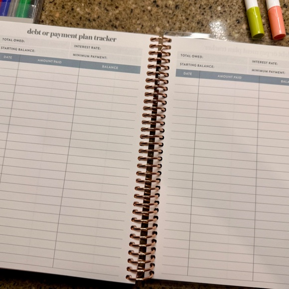 💰 Erin Condren A5 Budget Planner Bundle - Picture 9 of 16